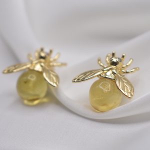 Aretes Ambar Bee