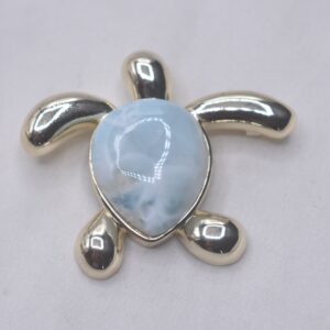 Broche Tatiana- Larimar