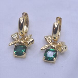 Aretes Grecia- verde