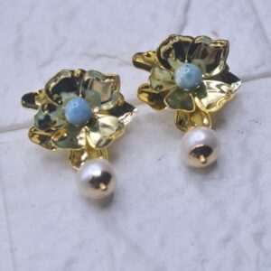Aretes Flor del mar